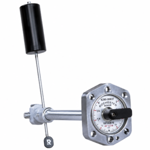 Rochester 6280-19.25-37 Tank Level Gauge LP Propane 19” Stem 45° CCW