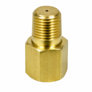 nderfor PL-631-54 1/4" MNPT x 1/4" FNPT Brass Fitting #54 Orifice LP Gas