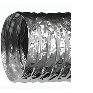 3" x 25' Uninsulated Flex Duct Aluminum HVAC Air Duct 8H923N
