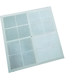 American Metal 24x24 Ceiling Diffuser R4.2 Insulated Plenum