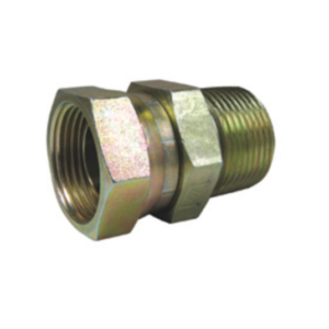 Wilson 16M-16UFS 1" FNPT x 1" MNPT Brass Swivel Adapter Propane Natural Gas