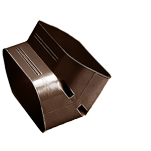 RectorSeal 85460 SlimDuct 45° Vertical Elbow Brown Mini Split Line Cover