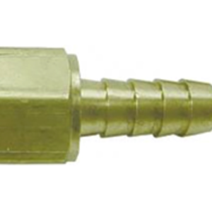 Marshall Excelsior 3/8" Female Flare Swivel × 3/8" Hose Barb LP Gas Adapter Bras