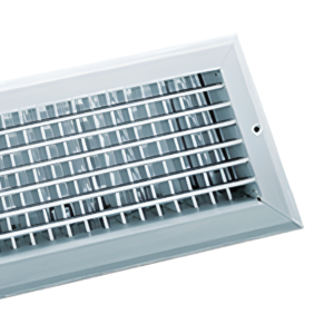 10x6 Aluminum Supply Diffuser 2-Way w Opposed Blade Damper