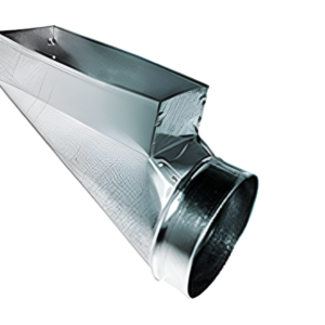 4x10 to 5" Center End Register Boot HVAC Duct Boot 10x4x5