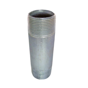 DEALELEC GALNP050600 1/2" x 6" Galvanized Pipe Nipple LP Propane Gas Fitting
