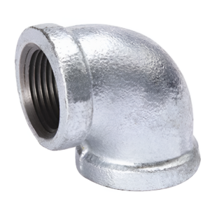 1" 90° Galvanized Pipe Elbow Fitting B&K NPT Steel LP Propane Gas Connector
