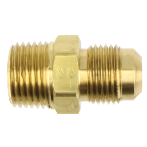 Fairview 48H-12E Brass Half Union 3/4" SAE Flare x 3/4" MNPT Gas Fitting