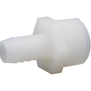 DiversiTech 3/8" Barb x 3/4" MPT Plastic Hose Fitting for LP/Water/Air Systems
