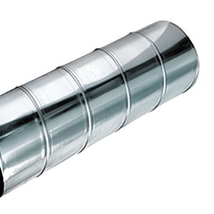 12" Spiral Duct Pipe 10 Ft 26 Gauge Galvanized HVAC Round Metal 1050.1210-26