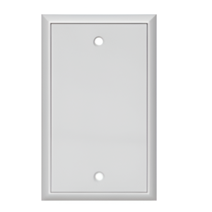 Cooper 2129B-BOX Brown Plastic Blank Wall Plate 1-Gang MFG#2129B