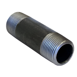 Ward 3/4" x 2" NPT Schedule 80 Black Iron Pipe Nipple Extra Heavy LP Gas Fitting