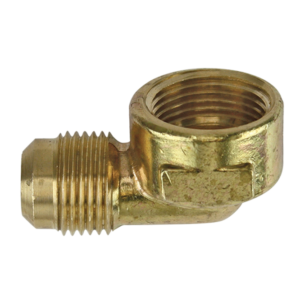 Fairview 46H-6E Brass Female Coupling 3/8" SAE Flare x 3/4" FNPT Gas