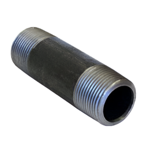 WARD 1" x Close NPT Steel Pipe Nipple Schedule 80 Extra Heavy Gas Fitting