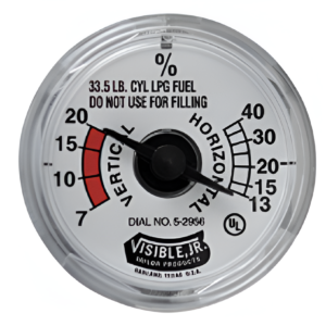 Squibb Taylor Snap-On Gauge Dial for 33.5# LP Cylinder | MFG# 403582
