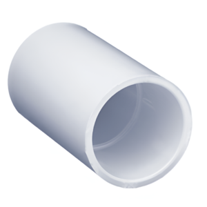 THOMPSON 3/4" PVC Coupling Slip x Slip Fitting | Gas, LP, Irrigation, HVAC
