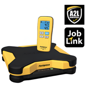 Fieldpiece SR47 Wireless Refrigerant Scale with Remote | 252 lb HVAC Tool