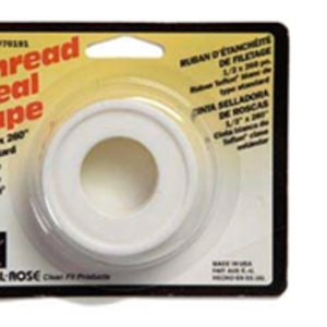 Mill-Rose 3/4" x 520" PTFE Thread Seal Tape White Gas Pipe 70196-R
