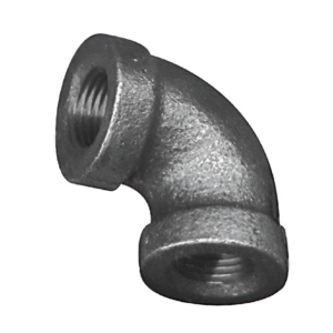 Cambridge 3/4" Black Iron 90° Elbow Fitting NPT Thread Gas Pipe Connector