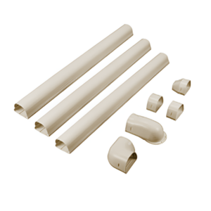 COVERGUARD CGKIT Line Set Duct Kit Wall Cover 3–6" HVAC LP/NG Line Protection