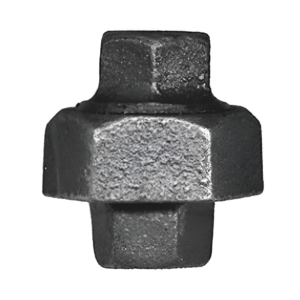 B&K 1-1/4" Black Iron Union Fitting NPT | LP Gas Air Steam Pipe Connector