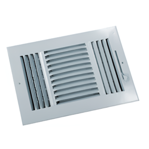 LIMA 14x6 3-Way Wall Diffuser SW Register White Steel HVAC Vent Grille