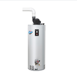 Bradford White 75 Gal Power Vent NG Water Heater | RG2PV75H6N 76k BTU 120V