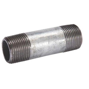 1-1/4" x 4" Galvanized Pipe Nipple Steel Threaded Fitting B&K LLC 1K153G