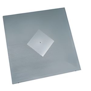 24x24 Insulated T-Bar Ceiling Diffuser R6 White AMP 007218