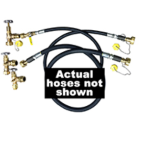 Ventur-Evac Hose Kit 50FT Valve Assembly Propane LP Gas Tank Evacuation System