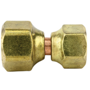 Americ&B US4-108 Brass Swivel Union 5/8" x 1/2" Flare Gas Fitting