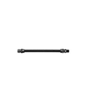 Dormont SSFC-24B 1/2" MIP x FIP Furnace Gas Connector 24" SS Black Coated