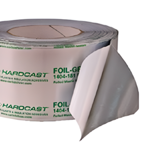 Hardcast Foil-Grip 2" x 100' UL 181B-FX HVAC Foil Duct Tape 325803
