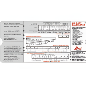 LIMA Air Duct Calculator HVAC Tool – Duct Size Converter & Velocity Estimator
