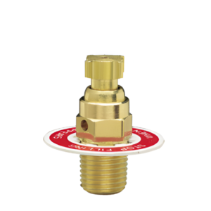 REGO 3165CP Vent Valve 1/4” NPT w/ Warning Plate Propane LP Gas