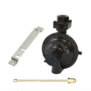 REGO 5828 Two Stage Propane Regulator Kit 1/4" FNPT x 1/2" FNPT