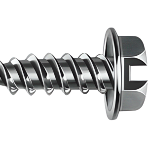Malco HW7X1/2 Zip-In 7x1/2" Hex Washer Self-Drill Screws 100PK