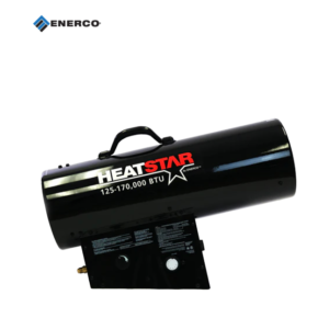 Enerco HeatStar HS170FAVT 125K–170K BTU Forced Air Propane Heater w/Thermostat