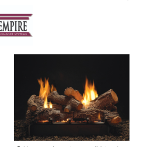 Empire LSU18RR Rock Creek 18" Multi-Sided Gas Log Set for VFSUR/VFSUE Burners
