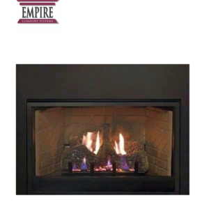 Empire VFPC20IN33LP 20,000 BTU LP Millivolt Fireplace w/ Blower & Ceramic Liner