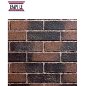 Empire VPP36A 36" Aged Brick Ceramic Fiber Liner – Fireplace Firebox Insert