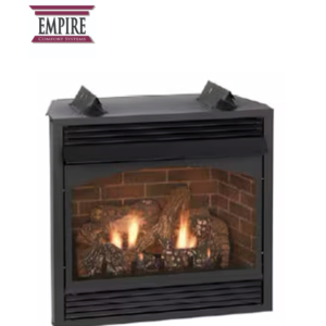 Empire VFP36BP31LP 36K BTU LP Vent-Free Firebox w/ Millivolt Blower & Switch