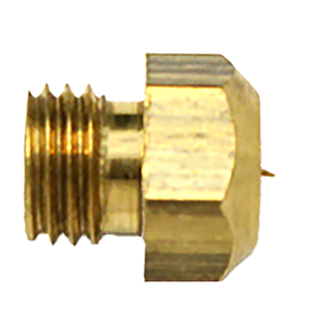 Enerco F276130 1"-20 Propane Cylinder Adapter w/Shutoff 9/16" LH Male Thread