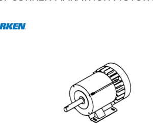 Corken 2557 Marathon Motor 3HP 3PH 3450RPM 230/460V Propane LP Gas Pump Drive