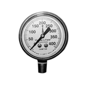 Catowest WO164 Pressure Gauge 0–400 PSI 2.5" Dial 1/4" MNPT SS Bottom Mount