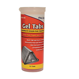 Nu-Calgon Gel Tabs Drain Pan Treatment 3 Ton HVAC 12 Tablets 4185-03