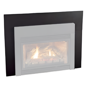 Empire S256BL Steel Fireplace Surround Insert 6” x 6” Black OEM