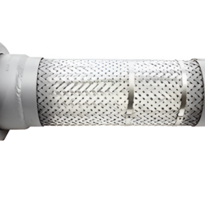 Twin City FH200X24 Flex Hose 2" x 24" W/Union Stainless Steel Industrial Gas