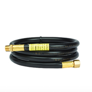 Enerco VHA402MXF 3/8" x 2 Ft LPG Vapor Hose 1/4" ID 3/8" MNPT x 3/8" Female Flar