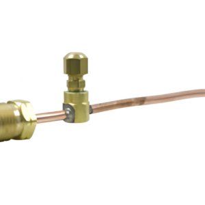 REGO PT912PS48 Presto-Tap Male POL x Male POL Pigtail 1/4" Tube 48"